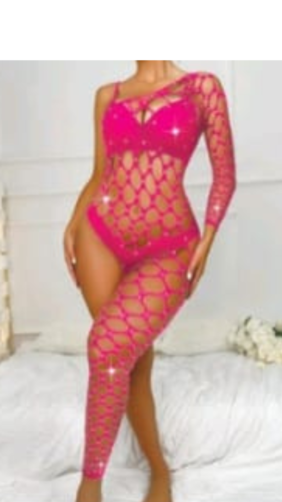 Diamond pothole One Side Body Suit - Zt176